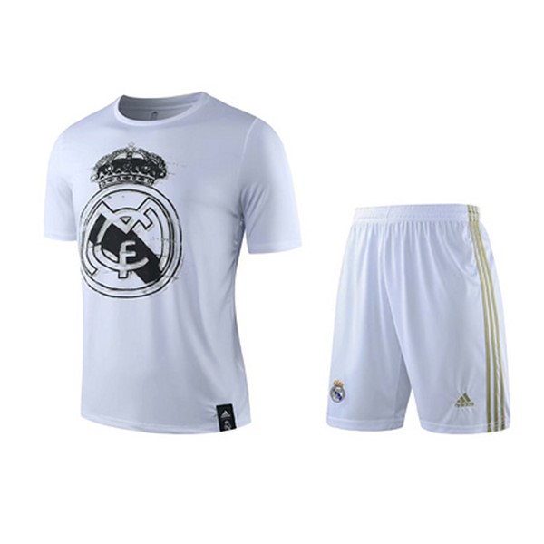 Trainingsshirt Real Madrid Komplett Set 2019-20 Weiß